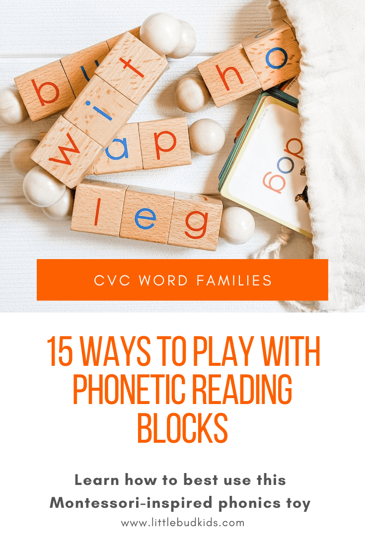 15 Ways to Play with Phonetic Reading Blocks - Montessori Language Materials