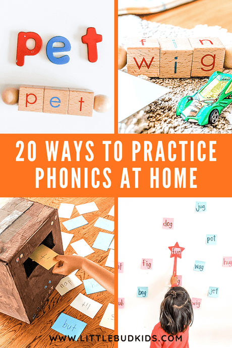 20 Ways to Practice Phonics & Establish a Strong Reading Foundation