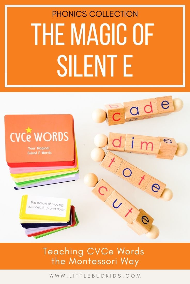 The Magic of Silent E - Guide to Teaching CVCe Words the Montessori Way