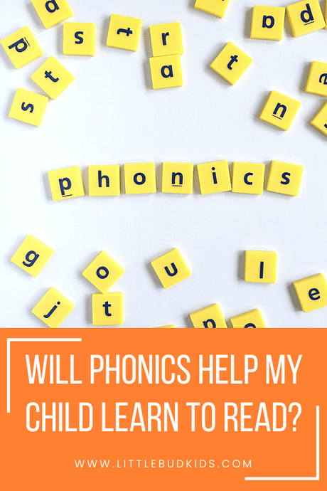 Will Phonics Help My Child Learn to Read?