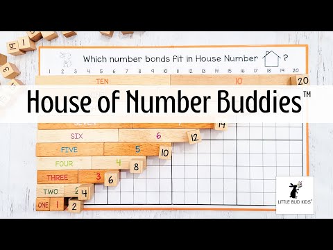 House of Number Buddies - A Number Bonds Addition & Subtraction Math Game  *JUST RELEASED!*