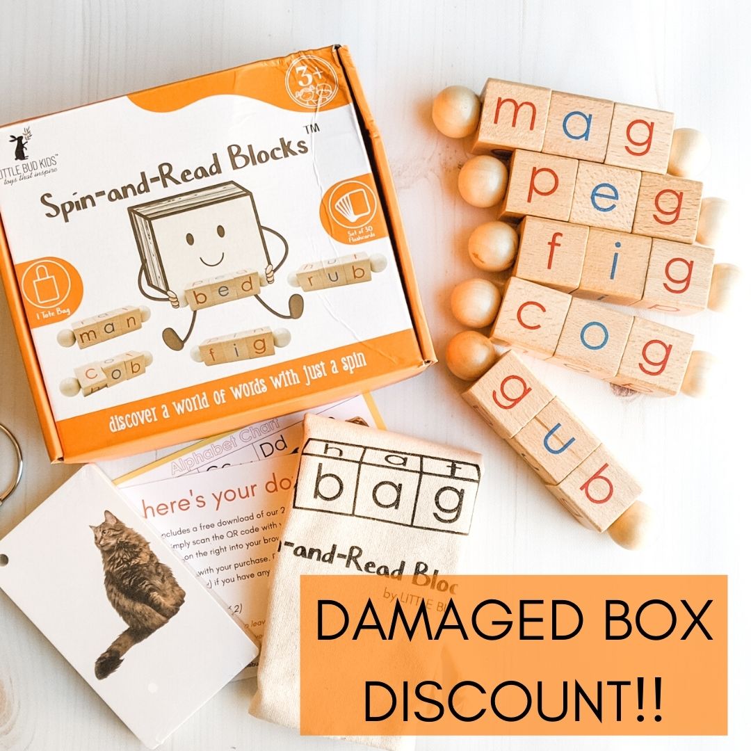 Spin-and-Read Blocks - Damaged Outer Box, Perfect Inner - CLEARANCE ITEM